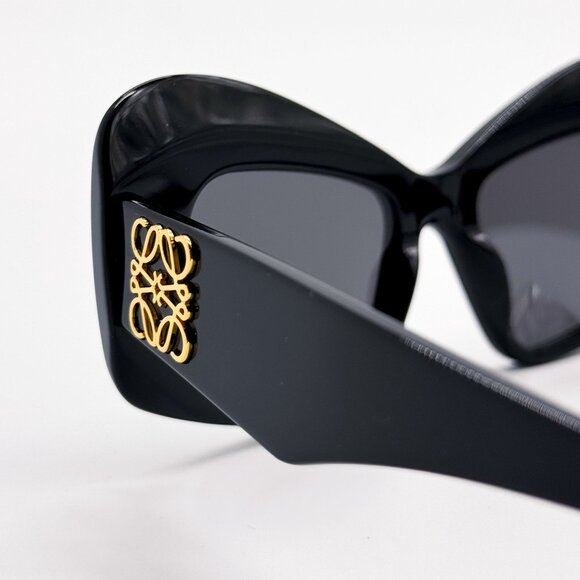 NEW LOEWE SUNGLASSES LW40128I 01A BLACK WOMEN EYEWEAR LOEWE